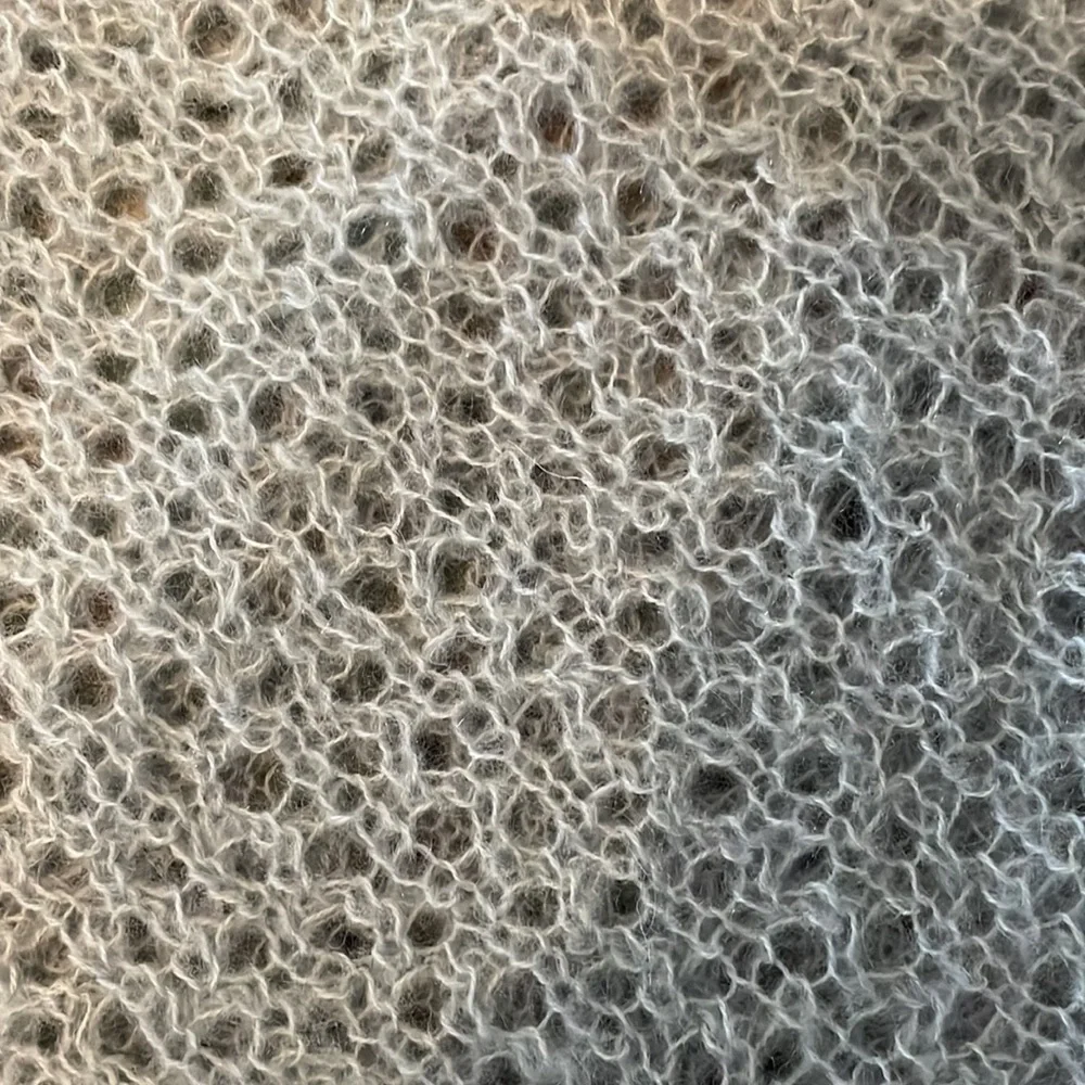 Hand-Knit Poncho - Picture 3 of 3